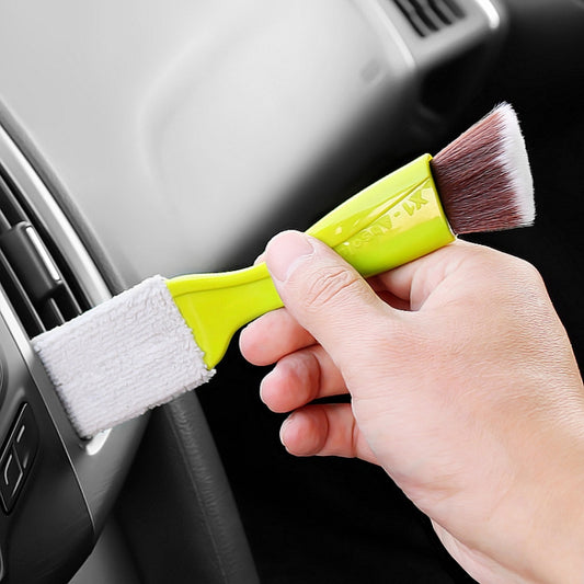 Car Air-Conditioned Air Outlet Cleaning Brush Car Interior Cleaning Tool Dust Soft Hair Brush, Soft Hair Brush
