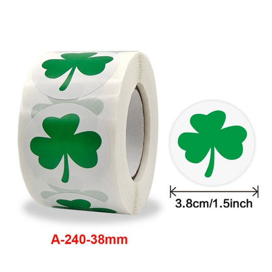 Clover Party Event Packaging Bag Decoration Sticker, Clover Sticker