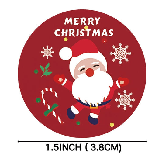 LG-210922-38-006 Christmas Cartoon Gift Stickers Stickers Label, LG-210922-38-006