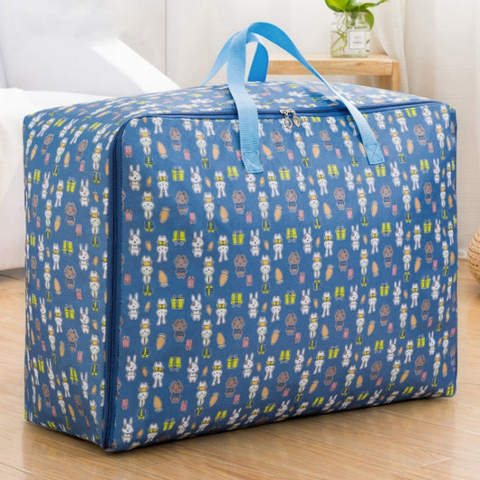 Oxford Cloth Quilt Moisture-Proof & Waterproof Storage Bag Zipper Portable Moving Luggage Bag, 55x33x20cm, 58x38x22cm, 60x50x25cm, 70x50x30cm