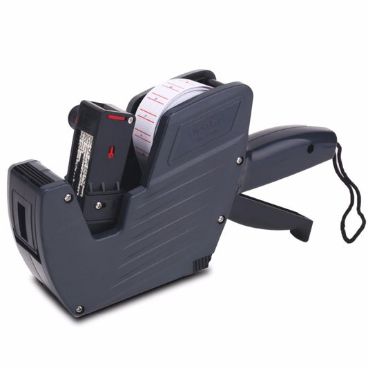 Deli 7500 Date Batch Number Handheld Label Printer, With 2 Ink Wheel +1 Roll Price Tag