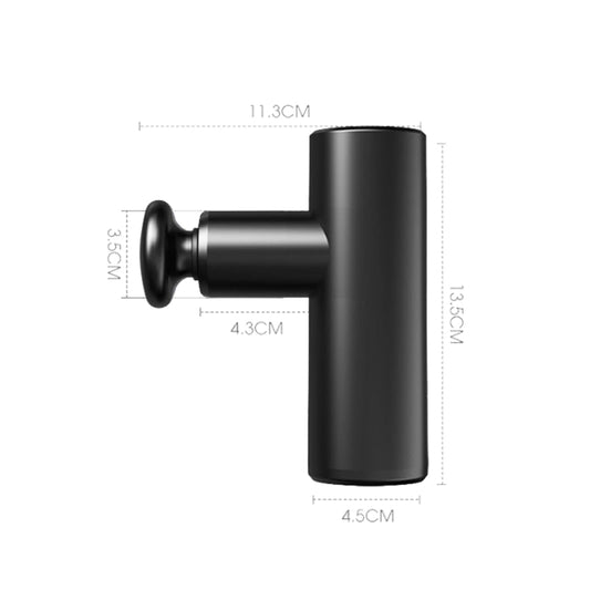 SX-566 Mini Muscle Massager Portable Brushless Motor Fascia Gun