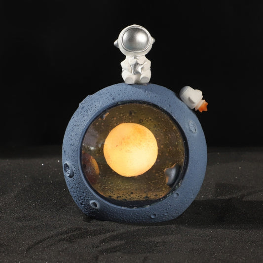 W1153 Resin Planet Night Light Home Decorations, Style:, Silver Star, Golden Star, Puppy Astronaut, Kitten Astronaut, Bear Astronaut