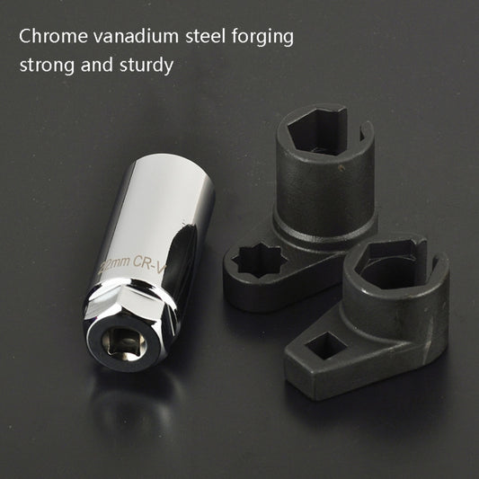 Manganese Steel Chrome-Plated Small Mouth Oxygen-Containing Sensor Disassemble Sleeve, 3 In 1