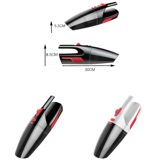 CS1016 120W Cordless Dry Wet Car Handheld Vacuum Cleaner With Light, Cordless with Light