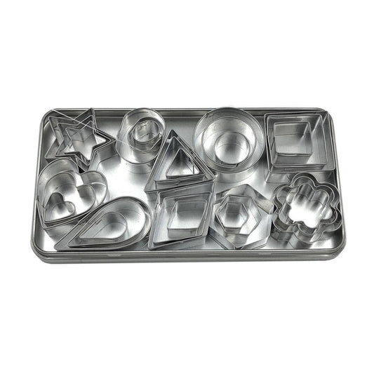 Stainless Steel Biscuit Mold, 30 PCS / Set, 27 PCS / Set