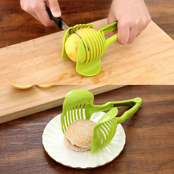 Handheld Creative Kitchen Fruit Vegetable Slicer Lemon Cutter Multi-function Kitchen Tool, Lemon Cutter
