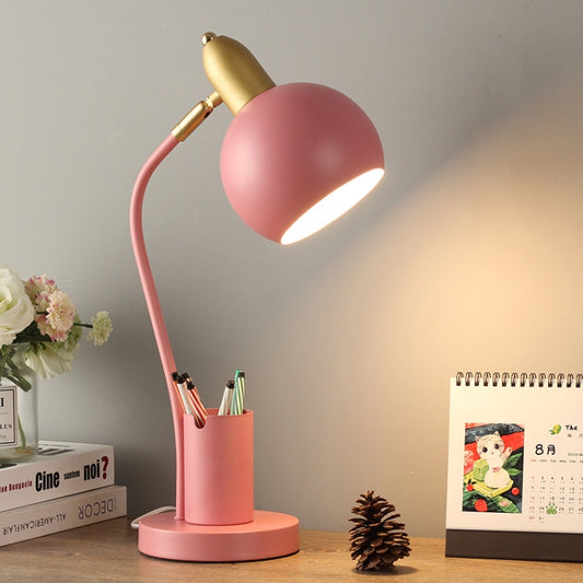 YY-1109 Student Desk LED Eye Protection Lamp with Pen Holder, CN Plug, Specification:, without Bulb, Tricolor
