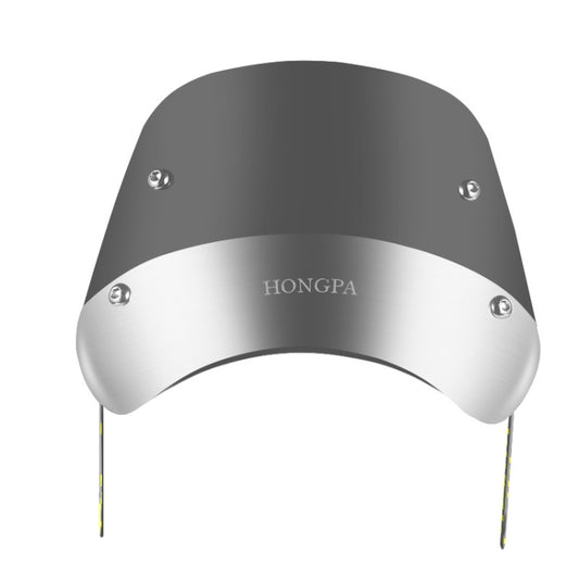 HONGPA DY-002 5-7 Inch Retro Motorcycle Modified PC Windshield