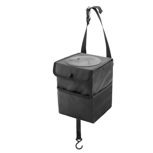 SN720 Car Multifunctional Trash Can Hanging Foldable Storage Bag, Style:, Trash Can, Towel Trash Can