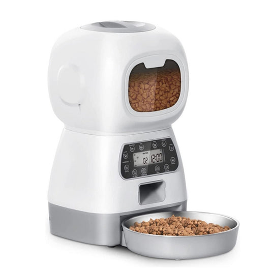 3.5L Elf Pet Feeder Automatic Feeder, Button Style, WiFi APP Style