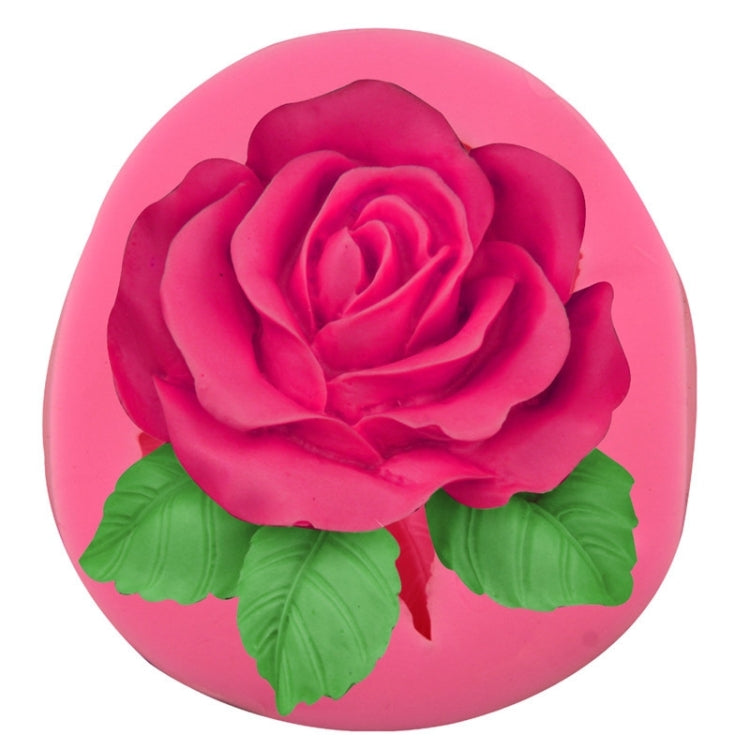 Big Rose Flower Handmade Soap Silicone Mold, Big Rose Mold