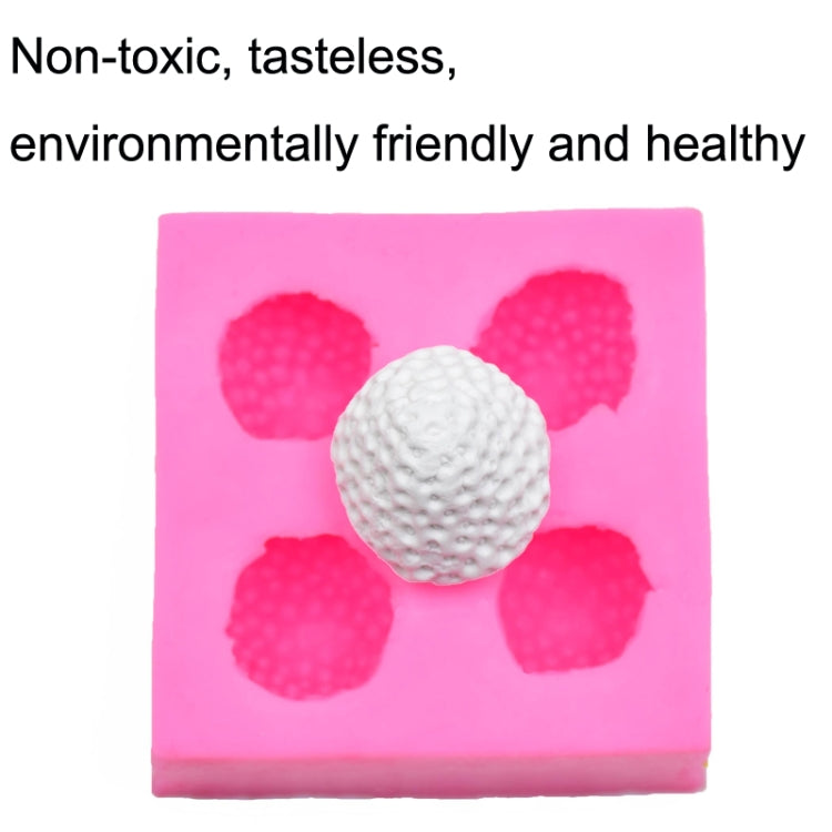 Fondant Chocolate Cake Decorating Strawberry Silicone Mold, Cake Decorating