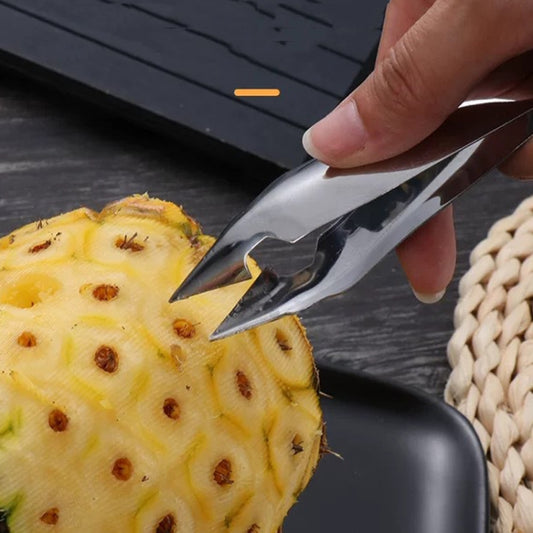 4 In 1 Stainless Steel Pineapple Knife Fruit Knife Sugar Cane Peeler, Pineapple Knife