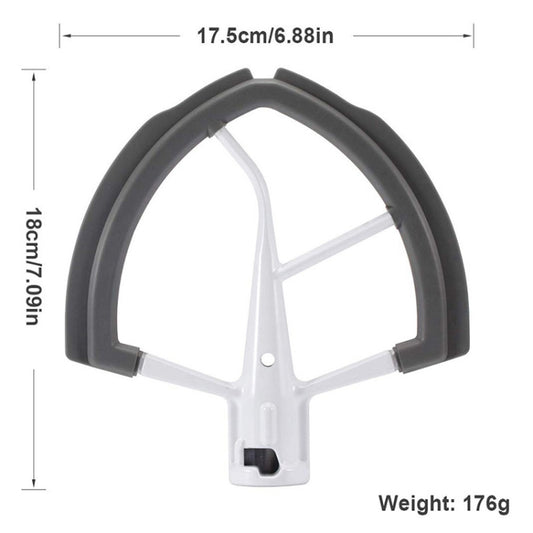 For KitchenAid 6QT Stand Mixer Flexible Edge Whisk Paddle, KA-6T