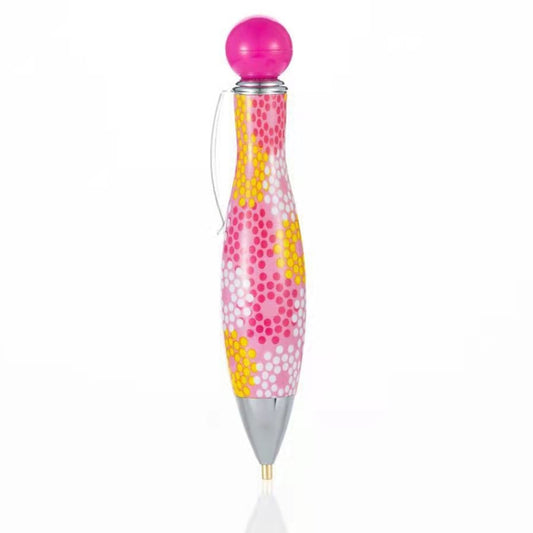 Bowling Style 5D Diamonds Painting Pens Single Head Point Drill Pen, Pink, Black, Rose Red, Blue, Orange, Yellow