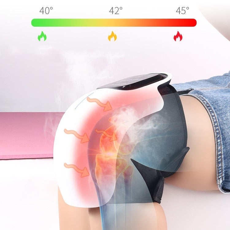 Rechargeable Infrared Hot Compress Knee Massager Physiotherapy Device, Style 1