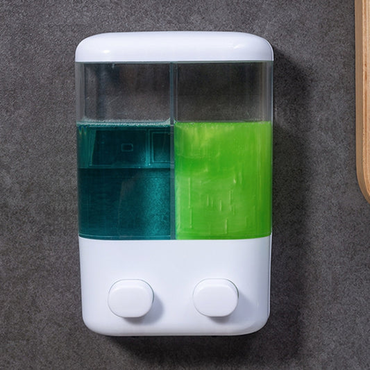 Hotel Bathroom Manual Soap Machine Wall Hanging Paste Transparent Soap, Single Head, Double Head