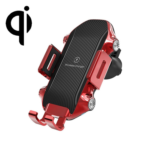 X343 15W Car Wireless Charger Smart Induction Suction Cup Phone Holder