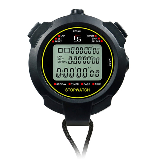 YS Stopwatch Timer Training Fitness Competition Stopwatch, Style:, YS-7100 100 Memories(Black), YS-710 10 Memories(Black), YS-730 30 Memories(Black), YS-760 60 Memories(Black), YS-7120 120 Memories(Black)