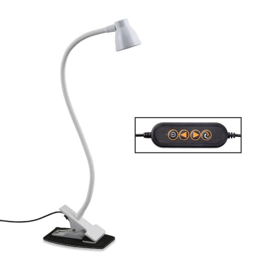 668A001 USB 360 Degree Bend Hose Desk Lamp, Spec:, White Stepless Dimming, Black Stepless Dimming, White Two-speed Dimming, Black Two-speed Dimming