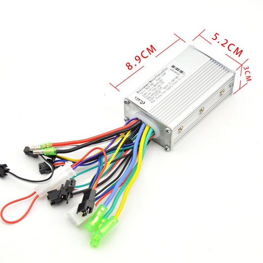 866 250W 350W Universal Electric Bicycle Scooter Controller Can Be Equipped With Speedmeters