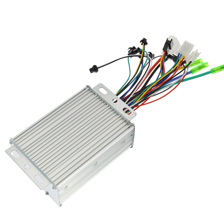 Aluminum electric EV controller module with multicolor wiring harness and connectors