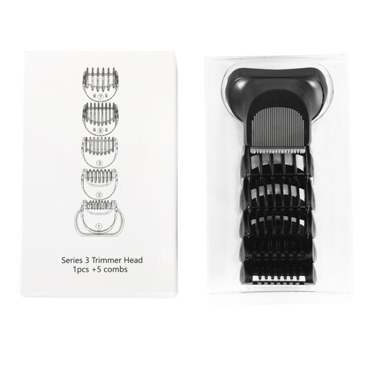 Electric Shaver 1 Head + 5 Combs For BRAUN 3 Series