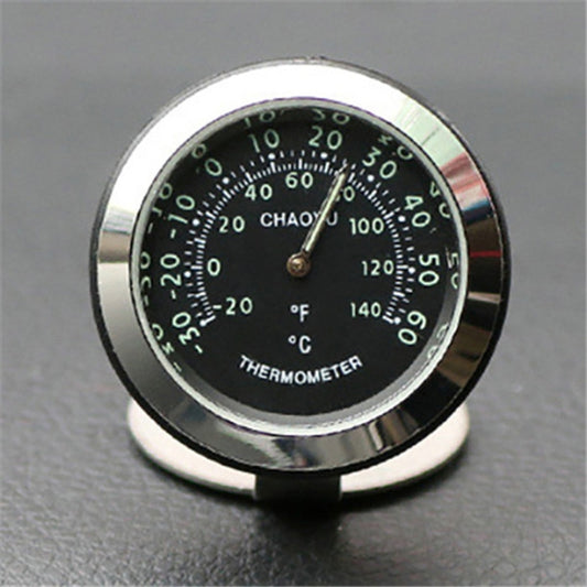 Night Light Car Thermometer Metal Ornaments, Gold Thermometer, Black Thermometer, Blue Thermometer