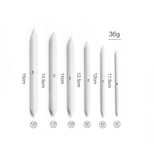 15 In 1 Blending Smudge Stump Stick Tortillon Sketch Art Drawing Sketcking Pen, 15 In 1