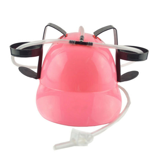 Lazy Beer Drink Hat Birthday Party Outdoor Drink Helmet, Drink Helmet(Red), Drink Helmet(Blue), Drink Helmet(Pink), Drink Helmet(Yellow)