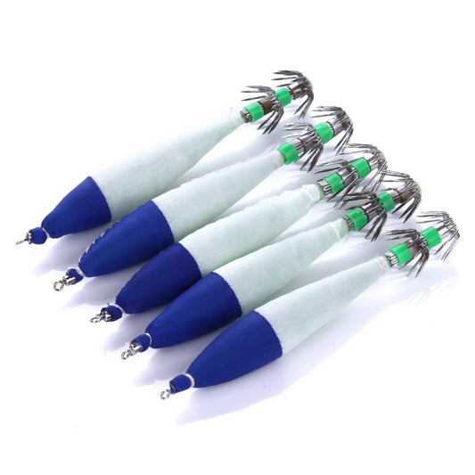 5 PCS / Bag HENGJIA SJ001 Luminous Explosion Squid Hook Deep Sea Fishing Fake Bait, SJ001 (4), SJ001 (5), SJ001 (1), SJ001 (2), SJ001 (3)