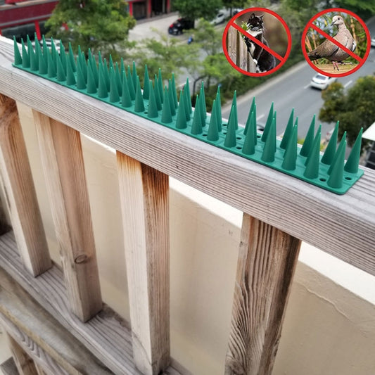 Plastic Bird Repellent Thorns Fence Anti-climb Nails, Brown, Brick Red, Green, Grass Green, Transparent, Grey, Black, White