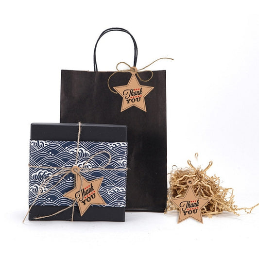 Thank You DIY Handmade Gift Baked Twine Hang Tag, L-35