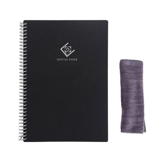 KCA02 Erasable Waterproof Coil Notebook, Spec:, A5 Square, B5 Round, A5 without LOGO, A5 Iron Ring no LOGO, A5 Note Type
