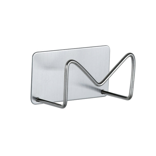 304 Stainless Steel Sponge Rack Sink Drain Rack, Color: Brushed Color, Brushed Color, Baking Black, Baking White, Large True Color, Large Baking Black, Large Baking White, 201 Ture Color