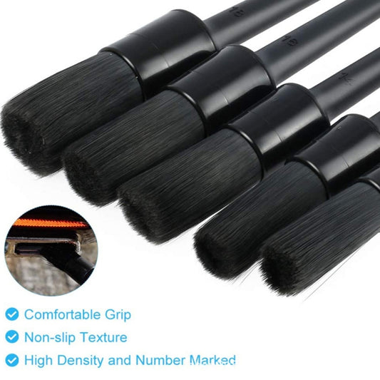 9 PCS / Set Car Interior Outlet Air Conditioning Brush Details Cleaning Brush, 9pcs / set Cleaning Brush