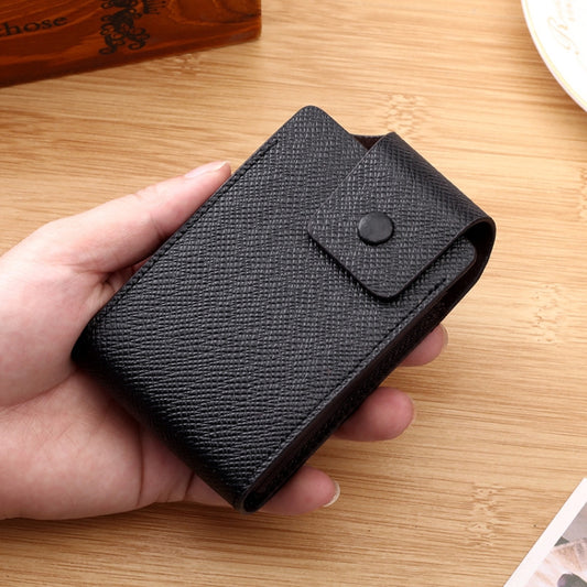 Organ Card Holder Large-capacity Card Sleeve For Men And Women, Horizontal Blue, Horizontal Black, Horizontal Coffee, Vertical Blue, Vertical Black, Vertical Coffee