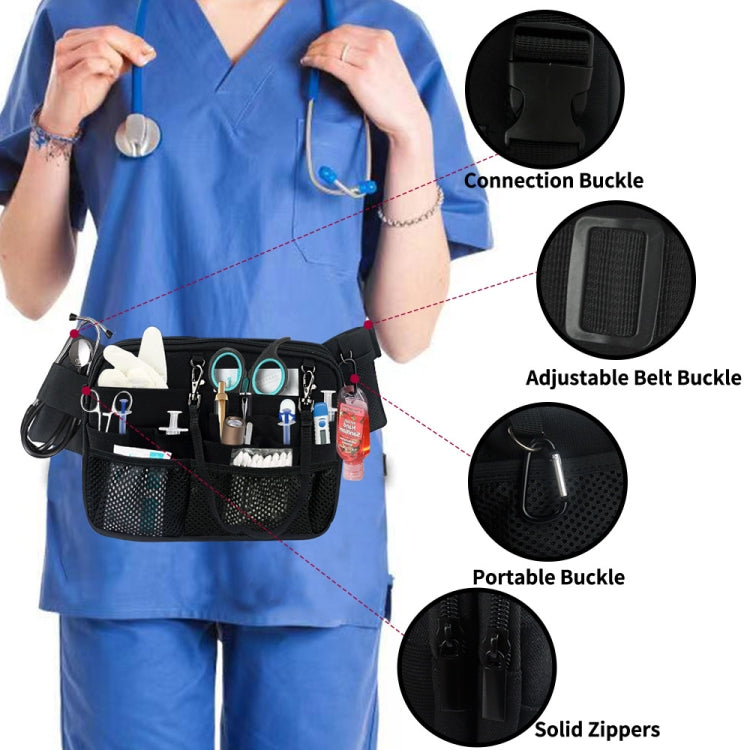 Nurses Tools Storage Bag Portable Multifunctional Nurse Pack Bag, Nurse Multifunctional Nurse Pack Bag