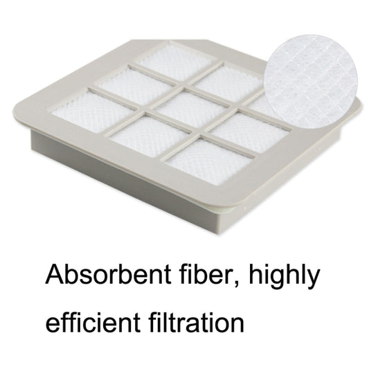 For Philips Vacuum Cleaner FC5823 / FC5826 / FC5830 / FC5832 Accessories, Air Inlet Filter, 5PCS Sponge, Outlet Filter
