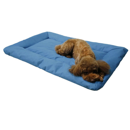 Outdoor Camping Foldable Pet Sleeping Pad 600D Oxford Cloth Waterproof Dog Pad, Sky Blue, Brown, Grey
