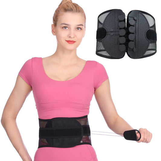 Adjustable Breathable Mesh Lumbar Support Belt, S, M, L, XL, XXL