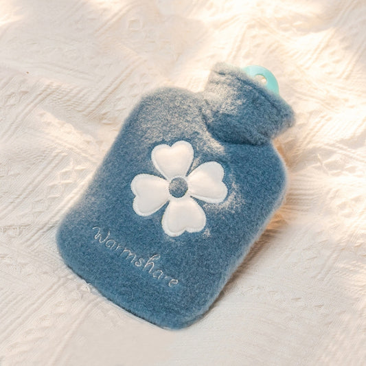 Cartoon Plush Portable Water Jection Mini Hot Water Bag, 500ML Pink, 500ML Blue, 500ML Green, 500ML Mint Green, 1000ML Pink, 1000ML Blue, 1000ML Green, 1000ML Mint Green, 1000ML Insert Yellow, 1000ML Insert Pink, 1000ML Insert Blue, 1000ML Insert Green