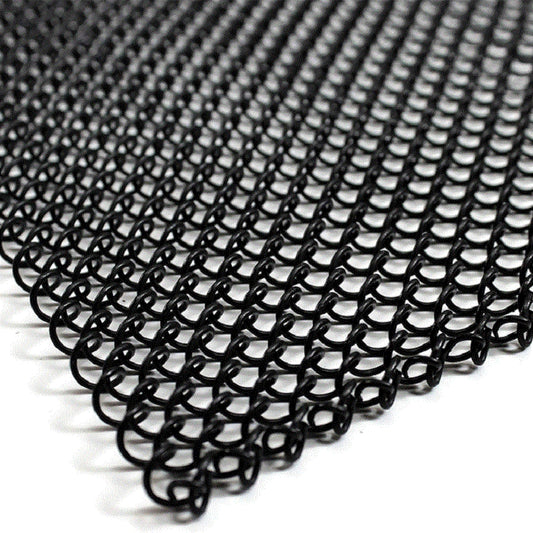 Fireplace Metal Mesh Screen Fireplace Screen To Prevent Sparks From Spilling Out, 61x45.7cm, 61x48.3cm, 61x50.8cm, 61x53.3cm, 61x55.9cm