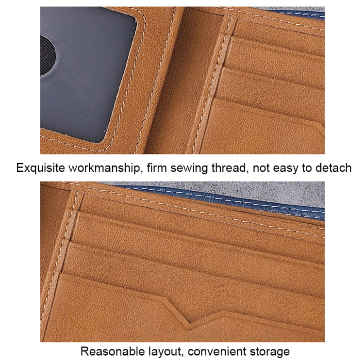 BUFF CAPTAIN 032 Vintage Leather Wallets Coins Card Holder Wallet