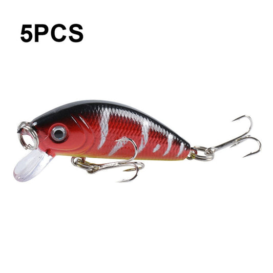 5 PCS M0081 5cm 3.6g Bionic Lure Mino Plastic Hard Lure, M0081 5, M0081 6, M0081 7, M0081 8, M0081 1, M0081 2, M0081 3, M0081 4