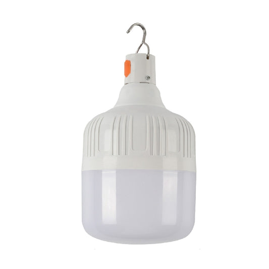 AB26 USB Charging LED Bulb Night Market Stall Lights Outdoor Camping Hanging Lamp, Power:, 30W (White), 60W (White), 80W (White), 100W (White), 200W (White), 300W (White), 80W (Orange), 100W (Orange), 200W (Orange), 300W (Orange)