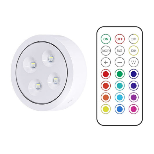 13-colour Remote Control Ambient Light Cabinet Touch Hockey Night Light, 3 Light 1 Remote Set, 6 Light 2 Remote Set