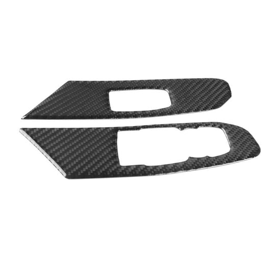 For Chevrolet Corvette C8 2pcs /Set Left-Hand Drive Lift Button Decorative Sticker, Left-Hand Drive