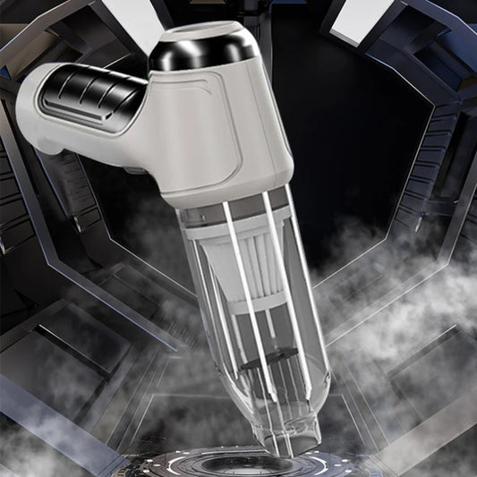 SUITU Car Wireless Wet And Wet Charging Handheld Vacuum Cleaner, Style:, Basic Gray White, Basic Black, Brushless Silver Gray
